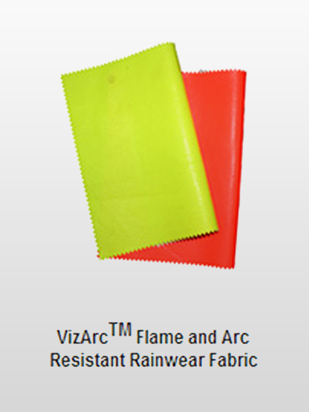 Flame and Arc Resistant Rainwear Fabric-0